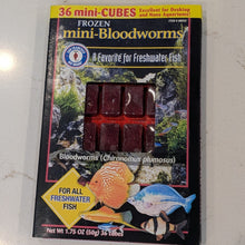 Cargar imagen en el visor de la galería, San Francisco Bay Brand Mini-Bloodworms Frozen Fish Food