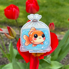 Load image into Gallery viewer, Fish4Ever Fish in a Bag Sticker (transparent)