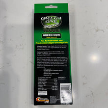 Load image into Gallery viewer, Omega One Super Veggie Green Nori Dried Seaweed Fish Food - 24 Sheets Jand Chicken