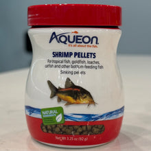 Cargar imagen en el visor de la galería, Aqueon Shrimp Pellets (For fish, catfish, loaches) - 3.25oz