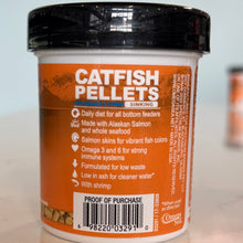 Cargar imagen en el visor de la galería, Omega One Catfish Sinking Pellet w/Shrimp Fish Food - 2.15 oz
