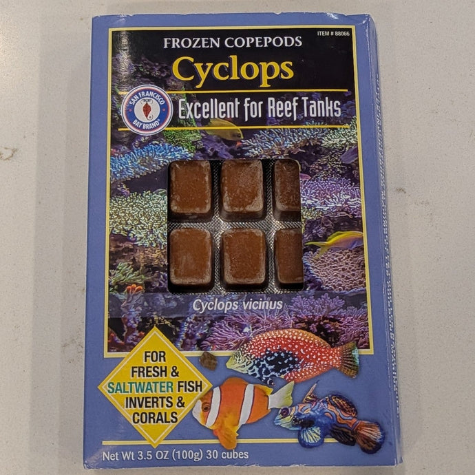 San Francisco Bay Brand Cyclops Frozen Fish Food | 3.5 oz – Fish4Ever ...