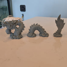 Load image into Gallery viewer, 3 Piece Chinese Dragon Stone Set
