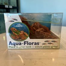 Load image into Gallery viewer, Penn-Plax Aqua-Flora Living Red Rock Aquarium Ornament
