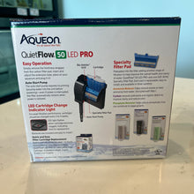 Load image into Gallery viewer, Aqueon QuietFlow LED PRO Aquarium Power Filter | Size 50
