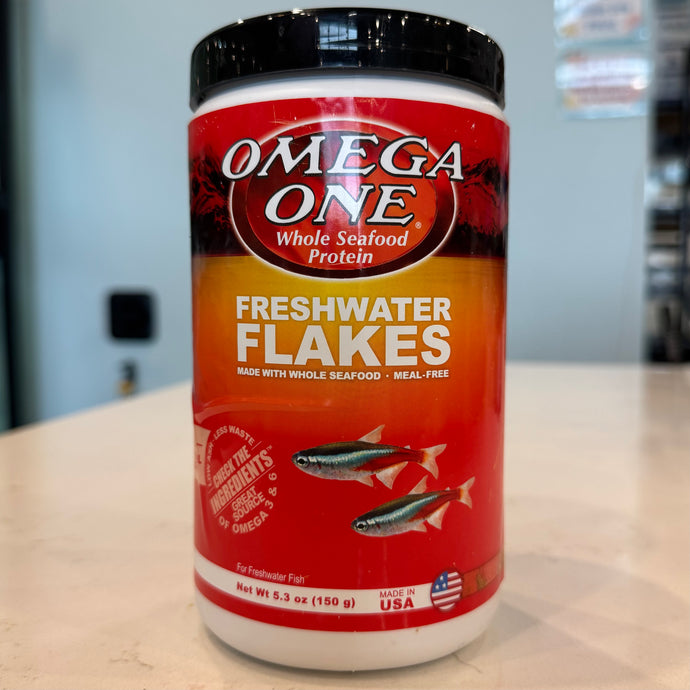 Omega One Freshwater Flakes Fish Food- 5.3oz – Fish4Ever Aquatics