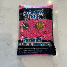 Load image into Gallery viewer, Estes Stoney River Permaglo Aquarium Gravel | Pink
