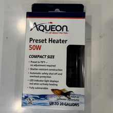 Cargar imagen en el visor de la galería, Aqueon Preset Aquarium Heater 50watt
